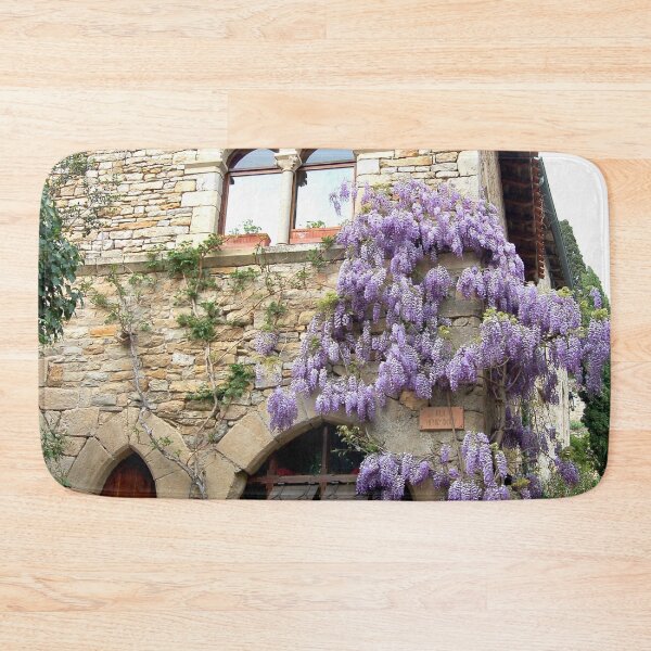 Item preview, Wisteria on the facades of houses in the Gers in France designed and sold by franck380.