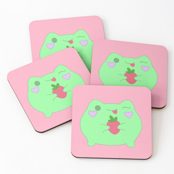 Item preview, Frog holding berry designed and sold by LysiDee.