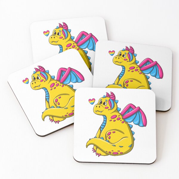 Item preview, Pansexual dragon :> designed and sold by Cat-Clawz.