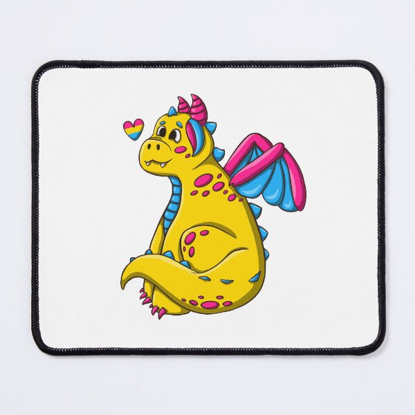 Item preview, Pansexual dragon :> designed and sold by Cat-Clawz.