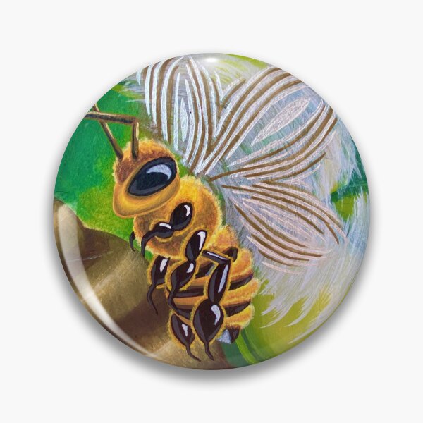 Item preview, Hovering Bee - Mural Art  designed and sold by Jillianamatt.