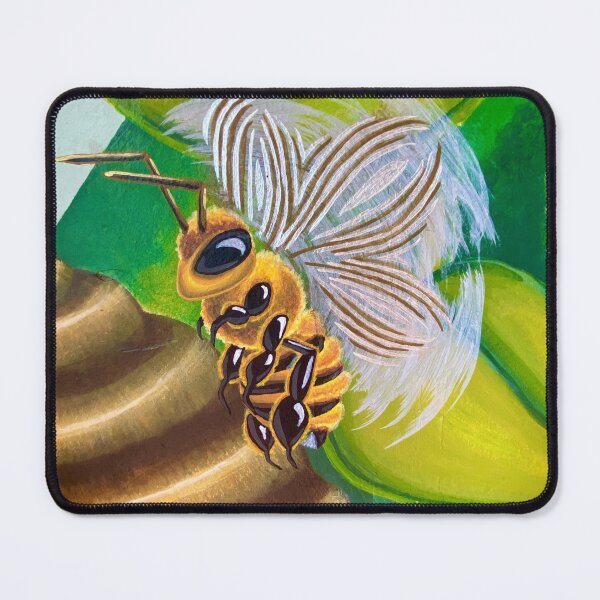 Item preview, Hovering Bee - Mural Art  designed and sold by Jillianamatt.