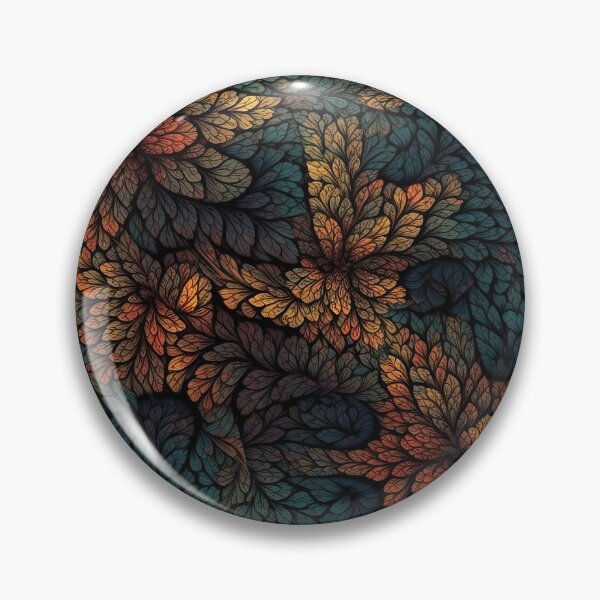 Item preview, Seamless Large-Scale Fractal Leaf Pattern designed and sold by Offsite.