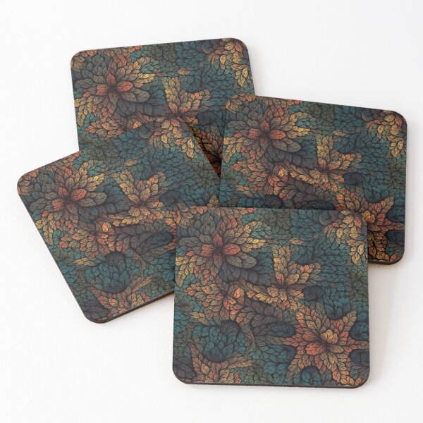 Item preview, Seamless Large-Scale Fractal Leaf Pattern designed and sold by Offsite.