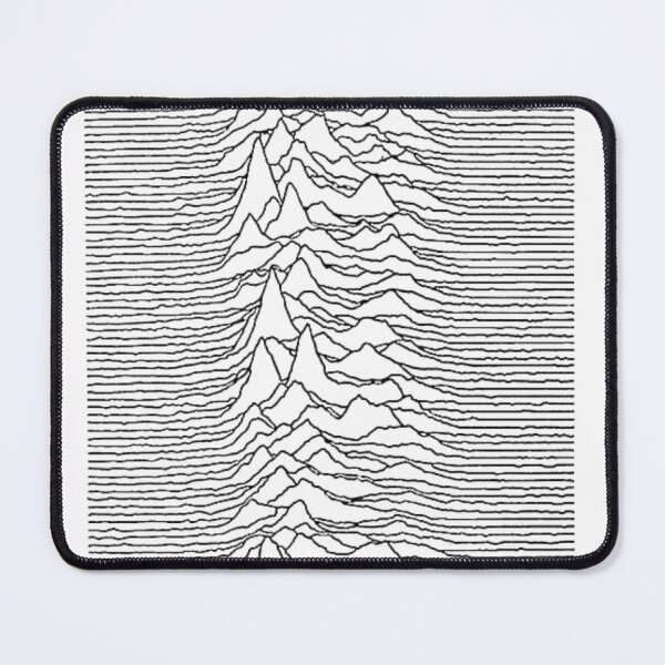 Item preview, white wave unknown pleasures designed and sold by SamMedhurst.