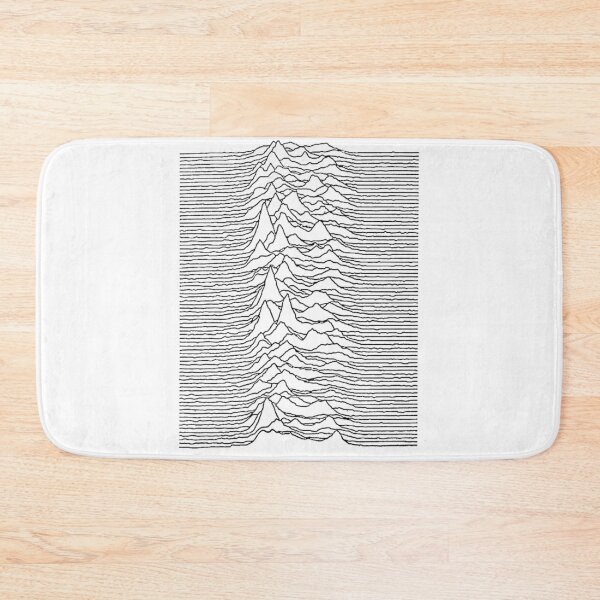 Item preview, white wave unknown pleasures designed and sold by SamMedhurst.