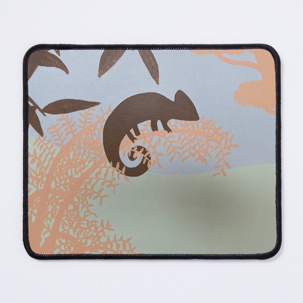 Item preview, Chameleon In Bamboo - Mural Art  designed and sold by Jillianamatt.