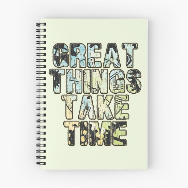 Item preview, Great Things Take Time designed and sold by Quoterasi.