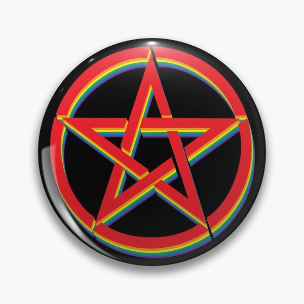 Item preview, Rainbow Pentagram, 6 color pentagrams designed and sold by TheirChoice.