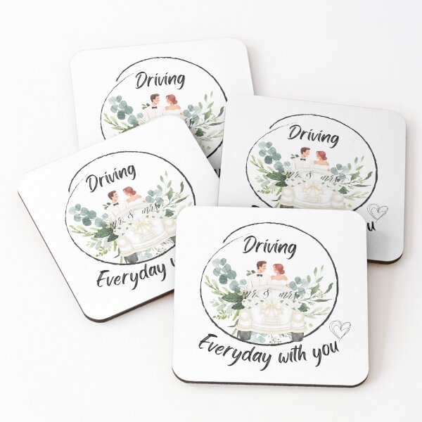 Item preview, Driving Everyday With You - Newlyweds  designed and sold by JennyDesignShop.