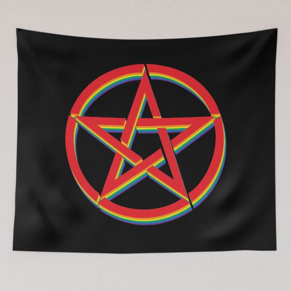 Item preview, Rainbow Pentagram, 6 color pentagrams designed and sold by TheirChoice.