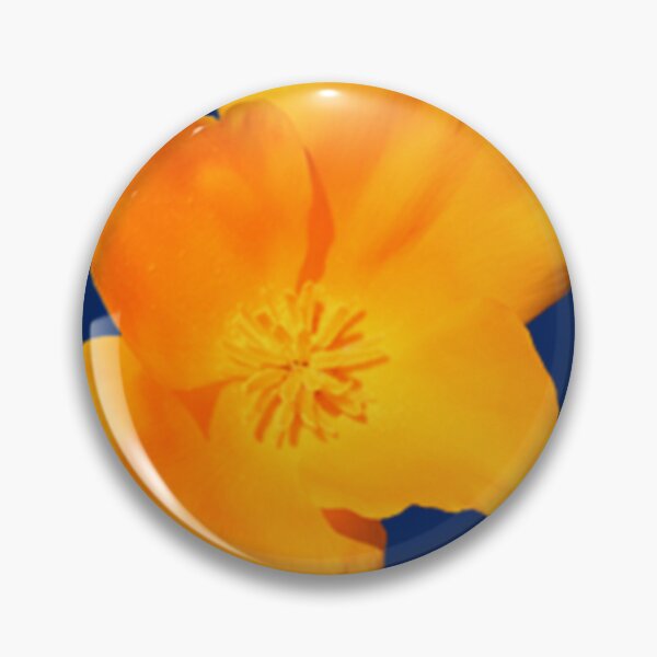 Item preview, Bright California Poppy Greeting Card designed and sold by BattlefoxxEarth.