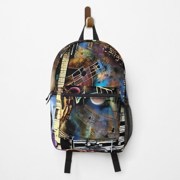 Item preview, Abstract Image Of Guitars and Musical Notation designed and sold by MusicalArtisty.