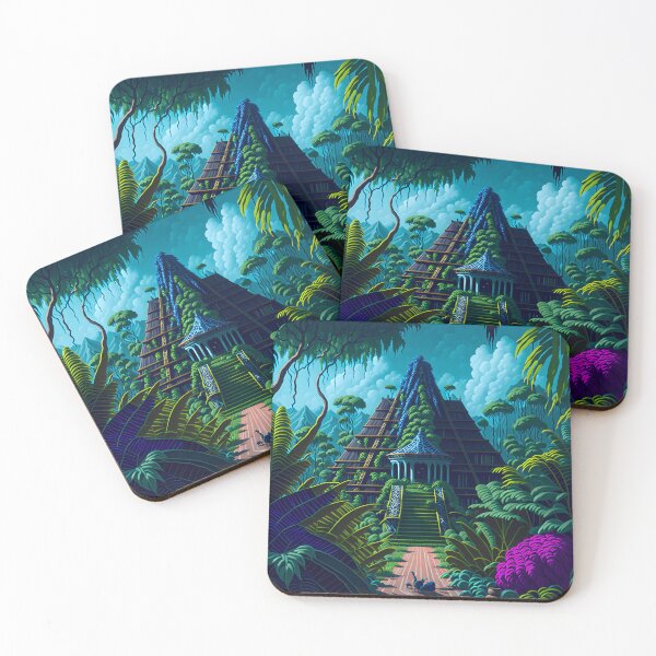 Item preview, The Mayan Vision Pyramid designed and sold by Transelasticart.