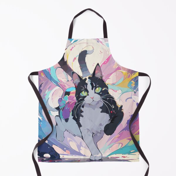 Item preview, Vibrant Whiskers: A Colorful Cat designed and sold by lifeistemporary.