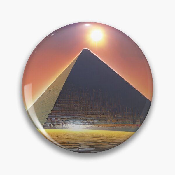 Item preview, The Mysterious Pyramid Of Giza designed and sold by SchmancyPrints.