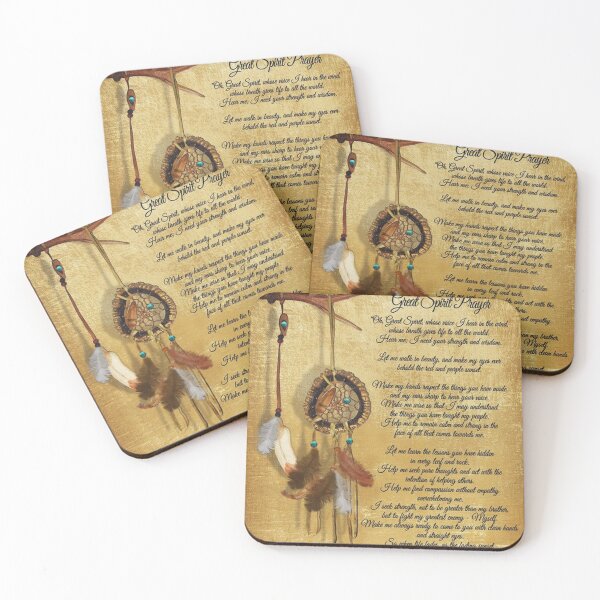 Item preview, Vintage Native American Great spirit Prayer Poster designed and sold by tiara-Sathori.
