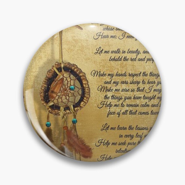 Item preview, Vintage Native American Great spirit Prayer Poster designed and sold by tiara-Sathori.