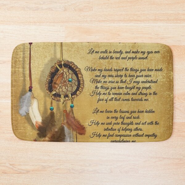 Item preview, Vintage Native American Great spirit Prayer Poster designed and sold by tiara-Sathori.