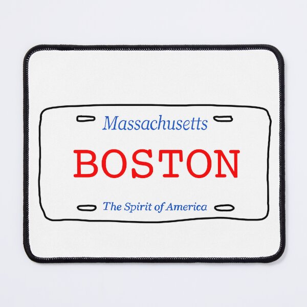 Item preview, Boston License Plate designed and sold by kurtzapno.