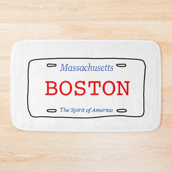 Item preview, Boston License Plate designed and sold by kurtzapno.