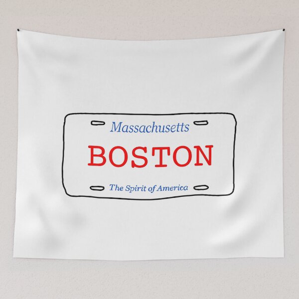 Item preview, Boston License Plate designed and sold by kurtzapno.