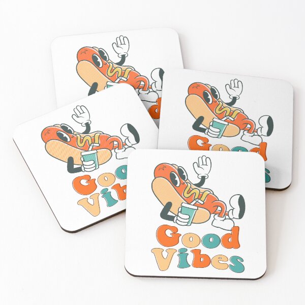 Item preview, Retro hot dog with soda designed and sold by Strictly McCracken.