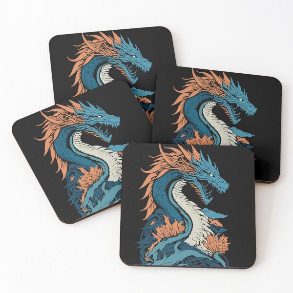 Item preview, Japanese Dragon Illustration designed and sold by DJSK.