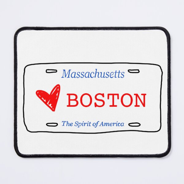 Item preview, <3 Boston License Plate designed and sold by kurtzapno.