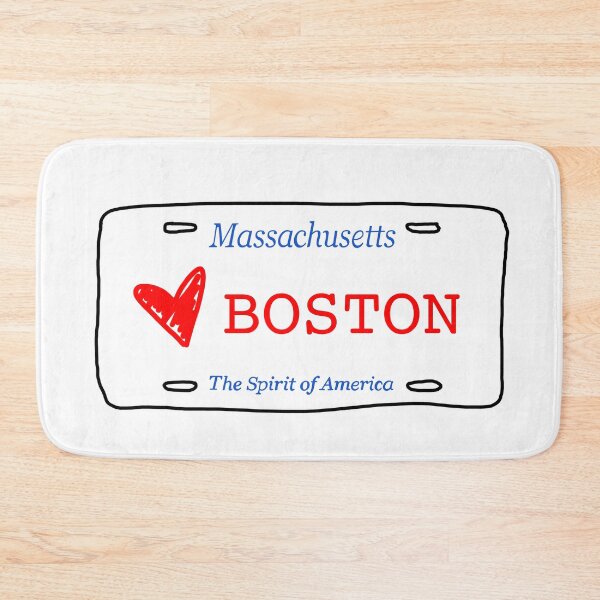 Item preview, <3 Boston License Plate designed and sold by kurtzapno.