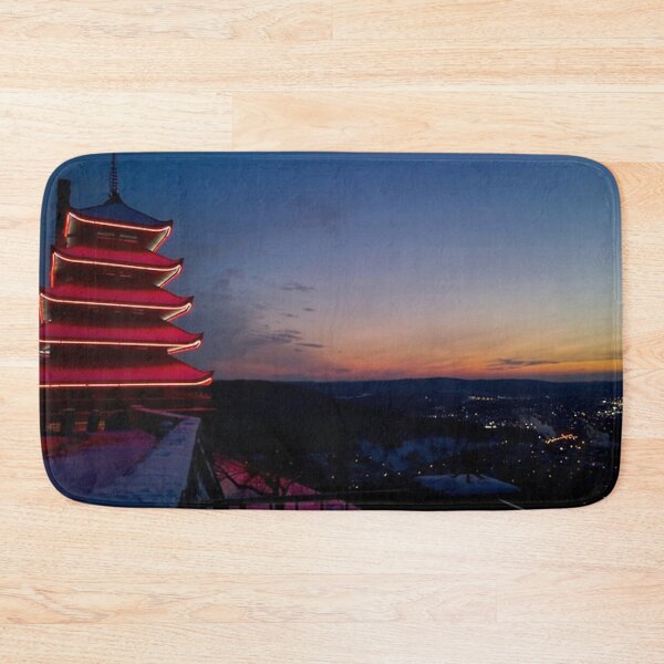Item preview, Poster Mountaintop Pagoda Print designed and sold by tiara-Sathori.