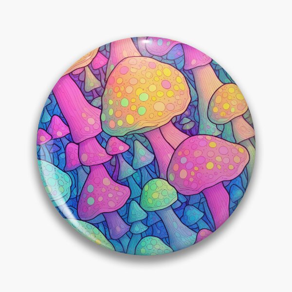 Item preview, "The Enigma of the Interdimensional Mushrooms" designed and sold by Transelasticart.