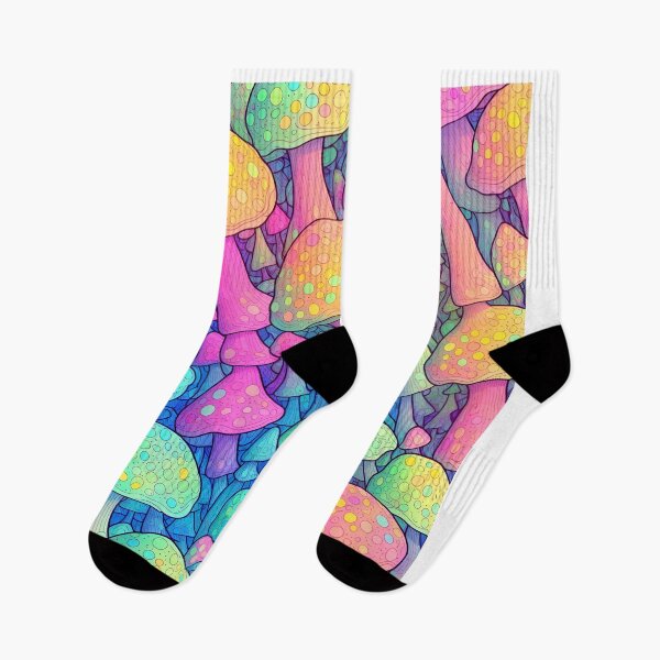 Item preview, "The Enigma of the Interdimensional Mushrooms" designed and sold by Transelasticart.