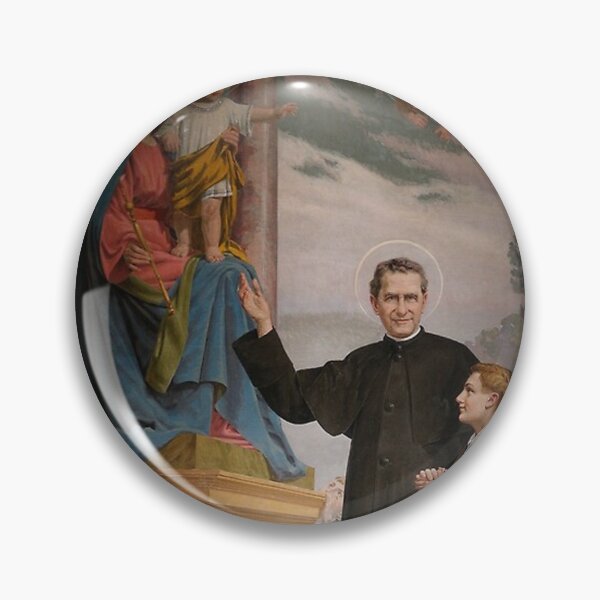 Item preview, Catholic Saint John Bosco Print designed and sold by tiara-Sathori.