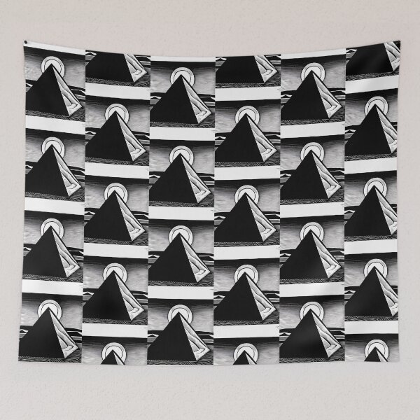 Item preview, Black & White Pyramid designed and sold by SchmancyPrints.