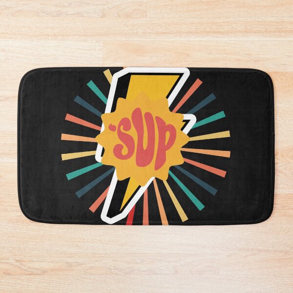 Item preview, Retro lightening bolt design with color burst and groovy saying designed and sold by Strictly McCracken.
