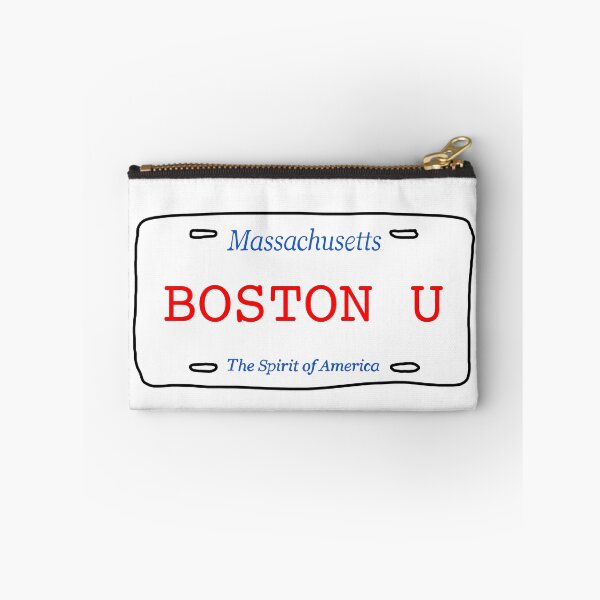 Item preview, Boston U License Plate designed and sold by kurtzapno.