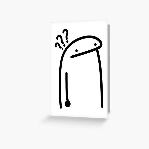 Cool Flork meme Greeting Card for Sale by onlyheba