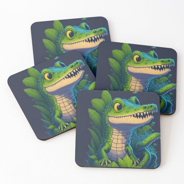 Item preview, Cute Crocodile Sticker - Cool Animal designed and sold by joejiing.