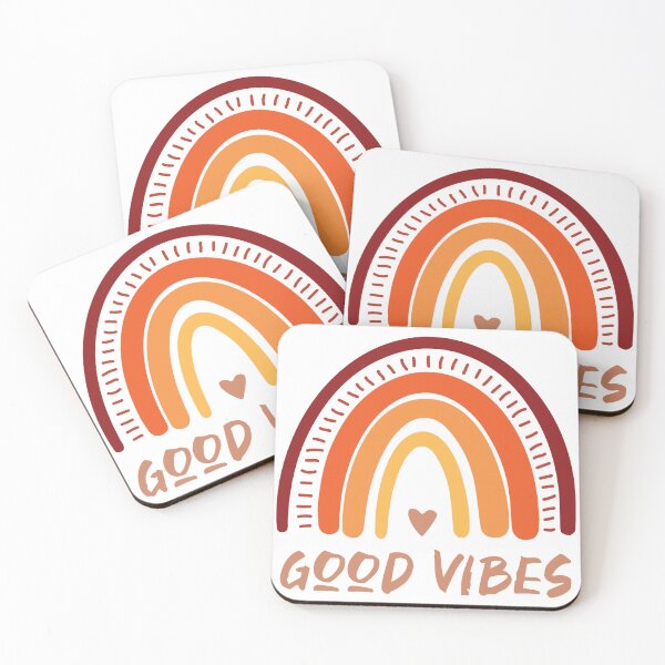 Item preview, Good Vibes Rainbow and Heart designed and sold by Mermaid-Designs.