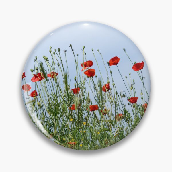Item preview, Breezy Hilltop - Early Summer Poppy Blooms designed and sold by Georgia Mizuleva.