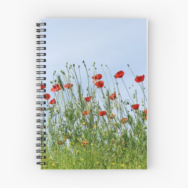 Item preview, Breezy Hilltop - Early Summer Poppy Blooms designed and sold by Georgia Mizuleva.