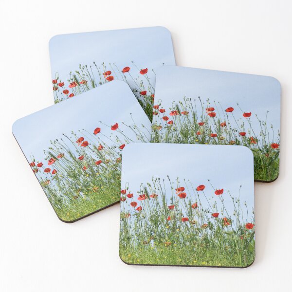 Item preview, Breezy Hilltop - Early Summer Poppy Blooms designed and sold by Georgia Mizuleva.
