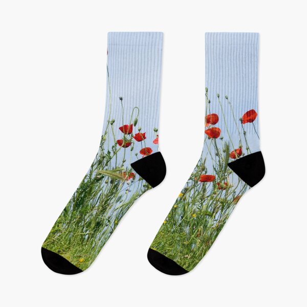 Item preview, Breezy Hilltop - Early Summer Poppy Blooms designed and sold by Georgia Mizuleva.