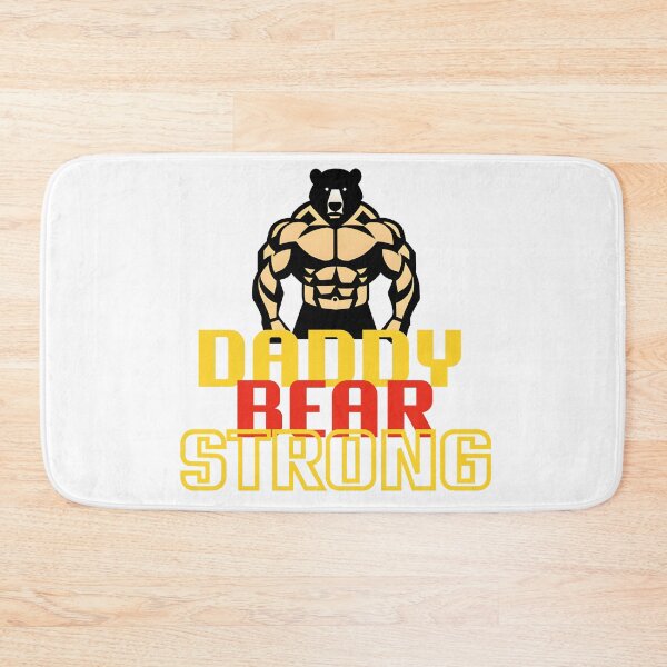 Item preview, PapaBear Strong, DaddyBear Strong. designed and sold by mrjoecreation.