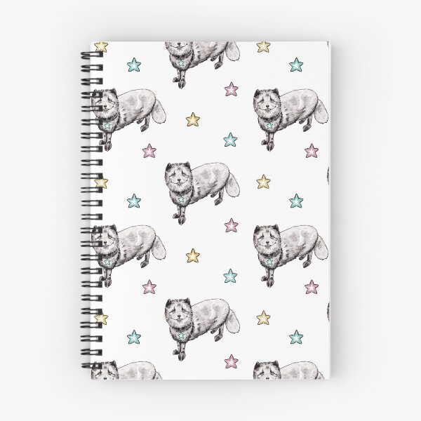 Item preview, Ianto Arctic Fox designed and sold by Heather Malone Illustration.