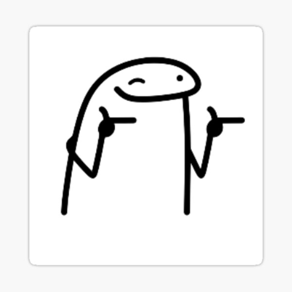 Flork Meme Stickers for Sale