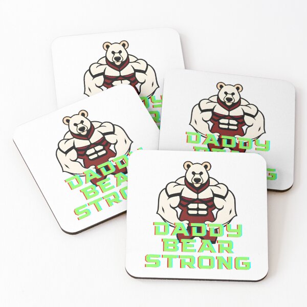 Item preview, PapaBear Strong, DaddyBear Strong. designed and sold by mrjoecreation.