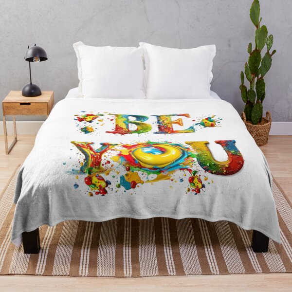 Item preview, Be You, Be Bright, be Biold, Vibrant Inspirational collection with Positive Vibes, bold print designed and sold by BrightStreet.