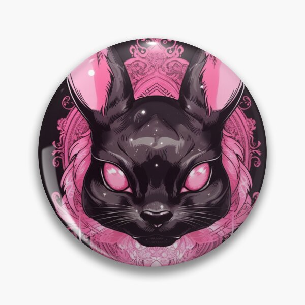 Item preview, Glamorous Black Rabbit designed and sold by Nocturne  Paws.